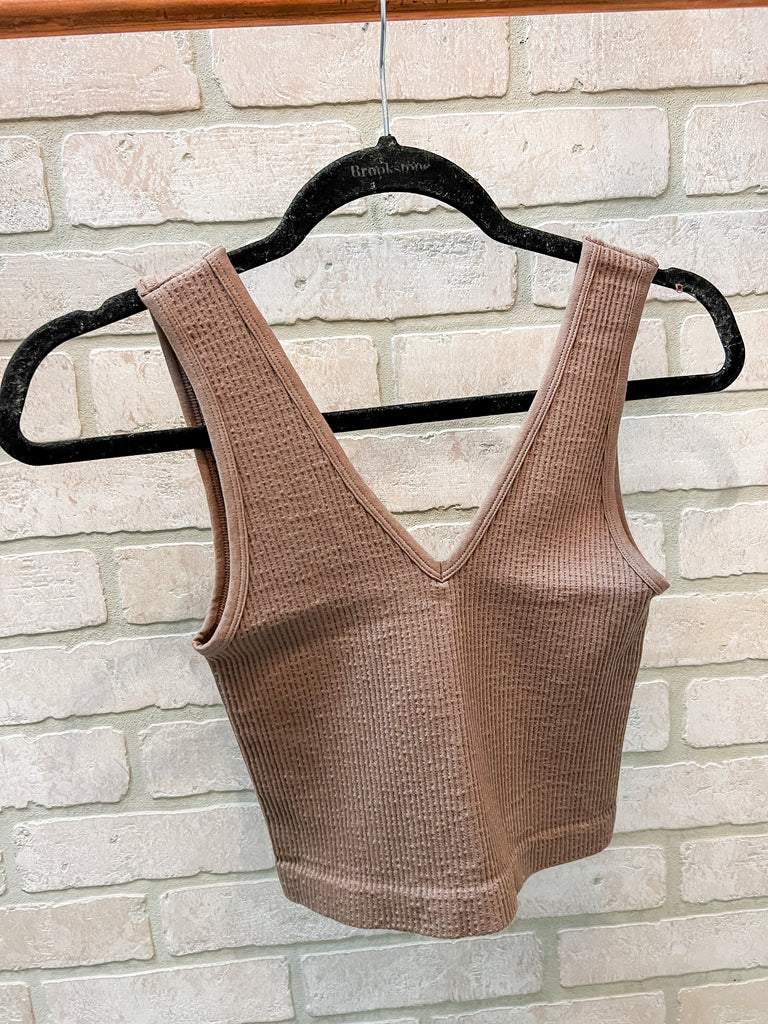 Together Walnut Bralette Top-Bralettes-by together-The Silo Boutique, Women's Fashion Boutique Located in Warren and Grand Forks North Dakota