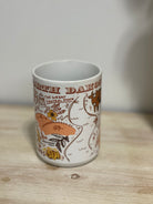 North Dakota Coffee Mug-Coffee Mugs-ivory and sage-The Silo Boutique, Women's Fashion Boutique Located in Warren and Grand Forks North Dakota