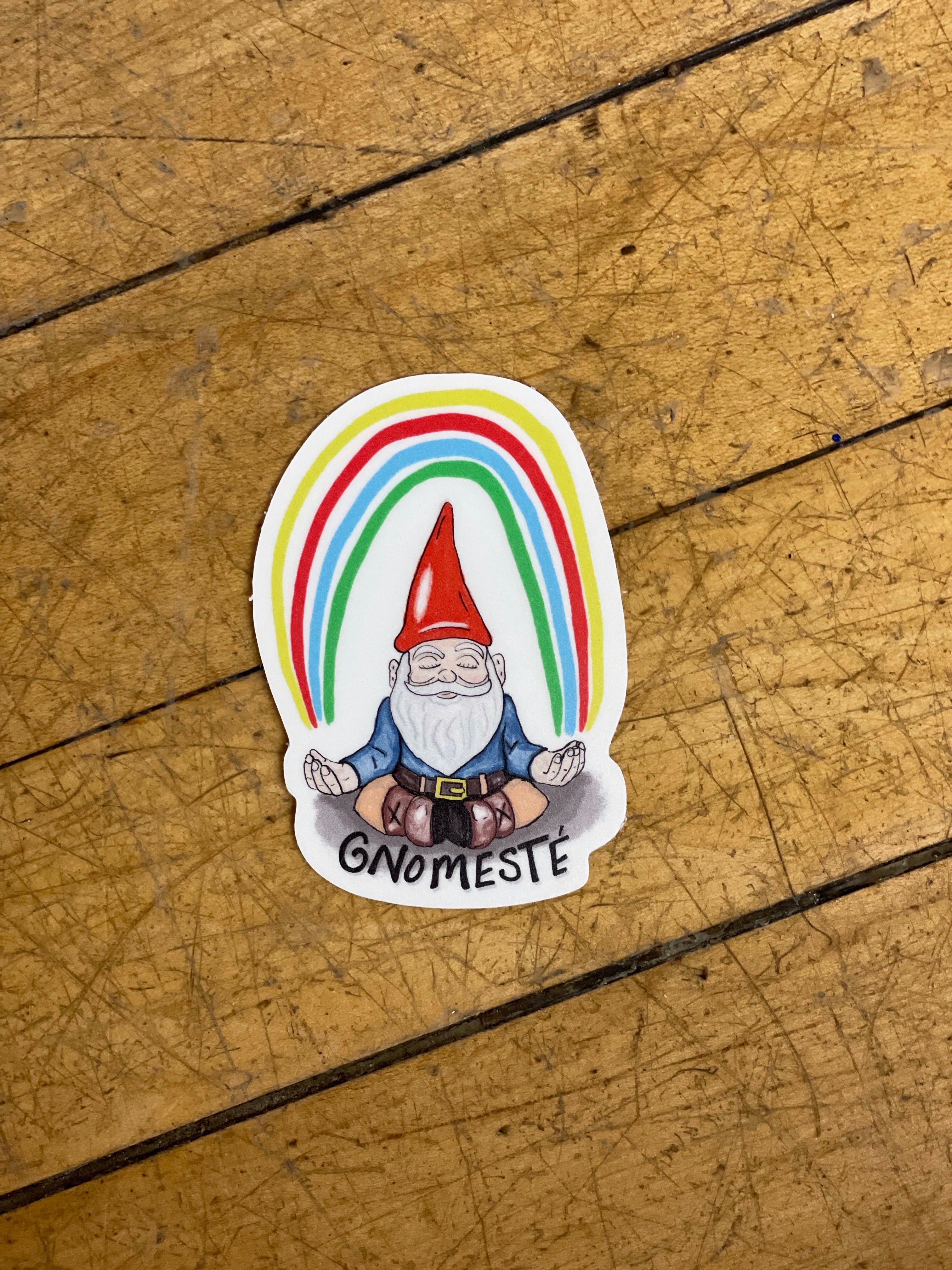 Gnomeste Sticker-Stickers-nice enough-The Silo Boutique, Women's Fashion Boutique Located in Warren and Grand Forks North Dakota