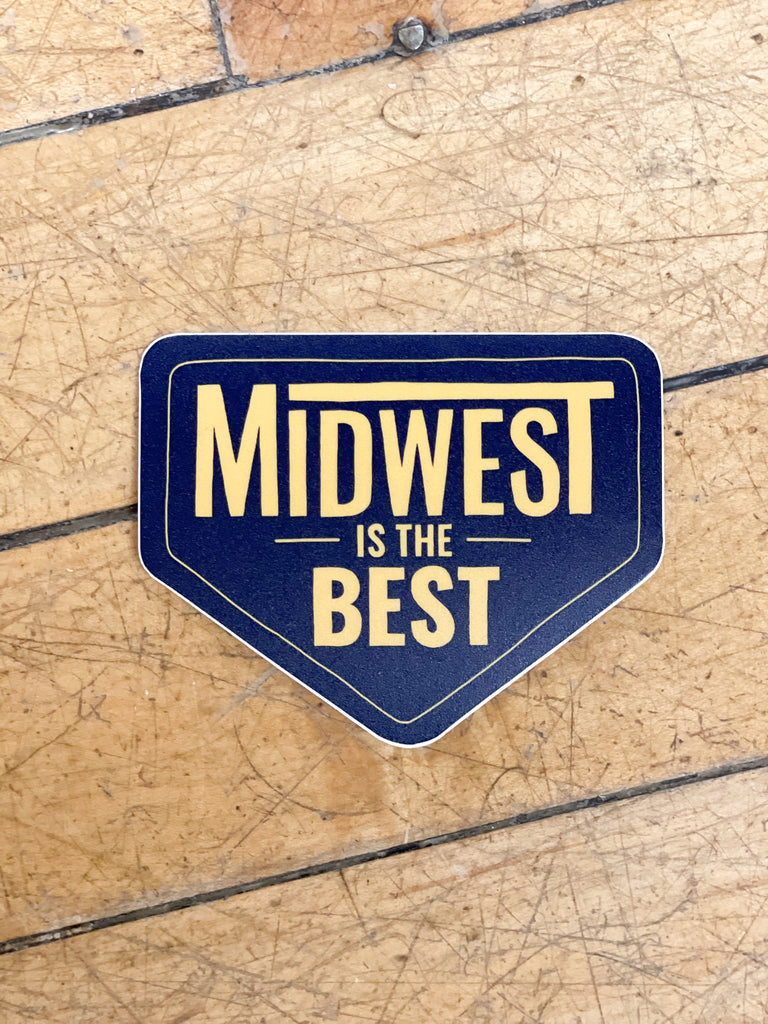 Midwest is the Best Sticker-Stickers-nice enough-The Silo Boutique, Women's Fashion Boutique Located in Warren and Grand Forks North Dakota